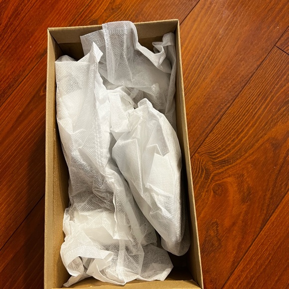 CAMSSOO Women's Heeled Mules Square Open Toe Sandals Flip Flops Slip On Chunky 7 - Picture 10 of 11